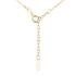 Colier argint placat cu aur galben cu oval si lantisoare DiAmanti Z1958NG-DIA (Argint 925‰ 2 g.)